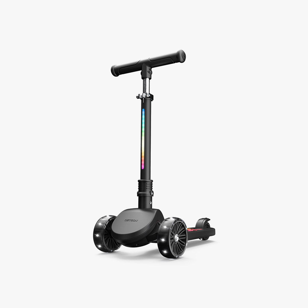 Amber Light-Up Kick Scooter