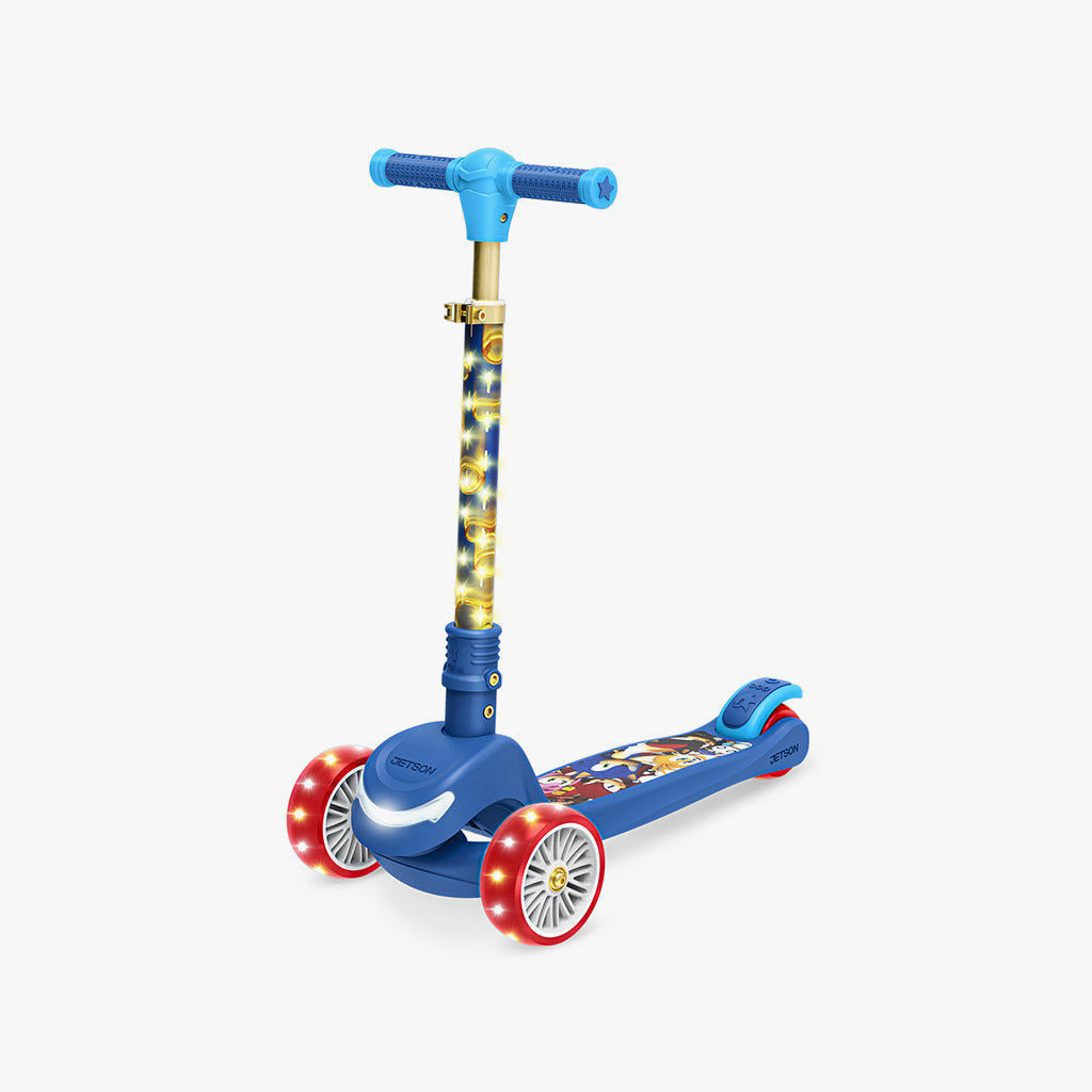 Sonic Lights & Sounds Kick Scooter